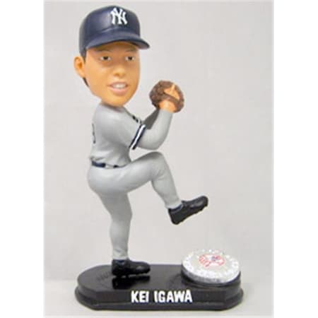 Caseys New York Yankees Kei Igawa Forever Collectibles Blatinum Bobblehead (Road) 8132952798